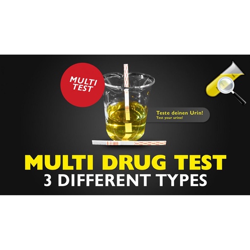 CleanUrin Multi 3er Drogentest AMP/COC/THC