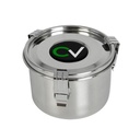 CVault luftdichte Edelstahl Vorratsdose, 0,5 Liter