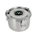 CVault luftdichte Edelstahl Vorratsdose, 0,95 Liter