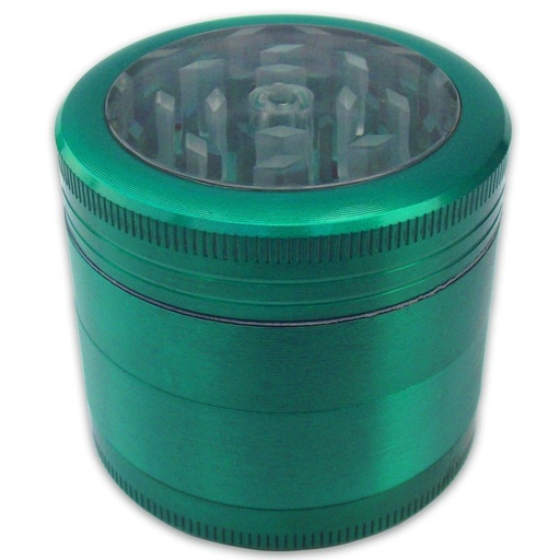 Clear View - Zink Grinder - 4-teilig - grün