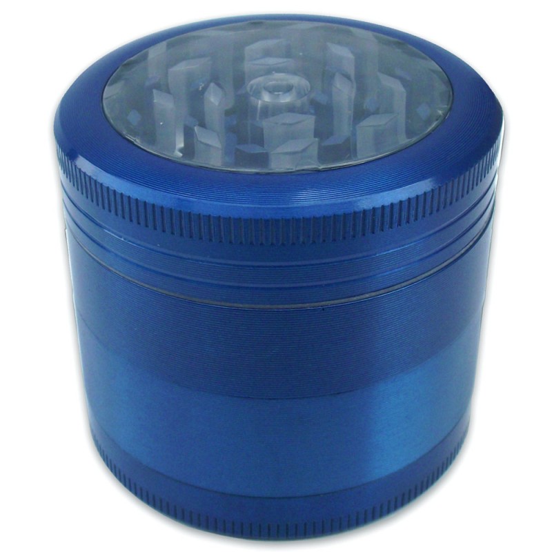 [20700] Clear View - Zink Grinder - 4-teilig - blau