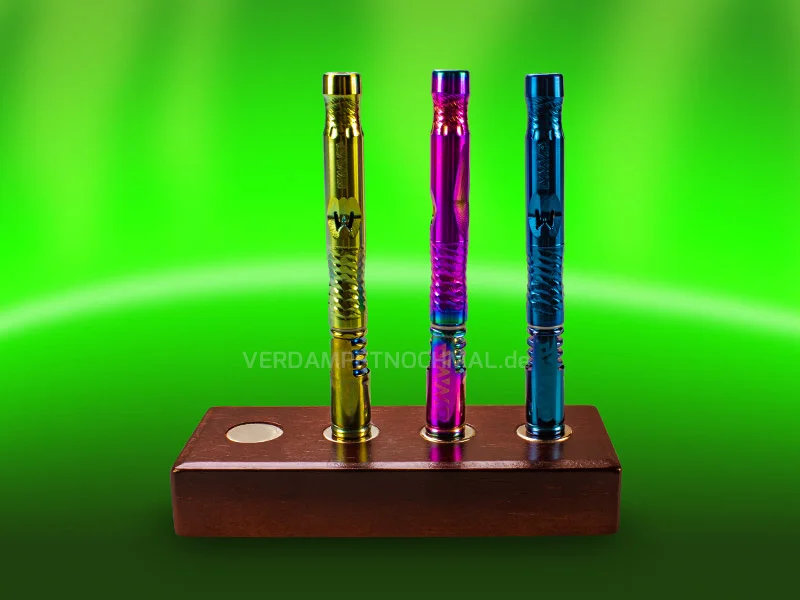 [21005] DynaVap - Holz Stand mit 4 Magneten