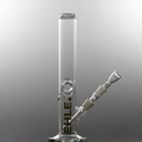 EHLE - 500 ml mit Eisloch - NS 18.8 - grün mit oranger Outlinie