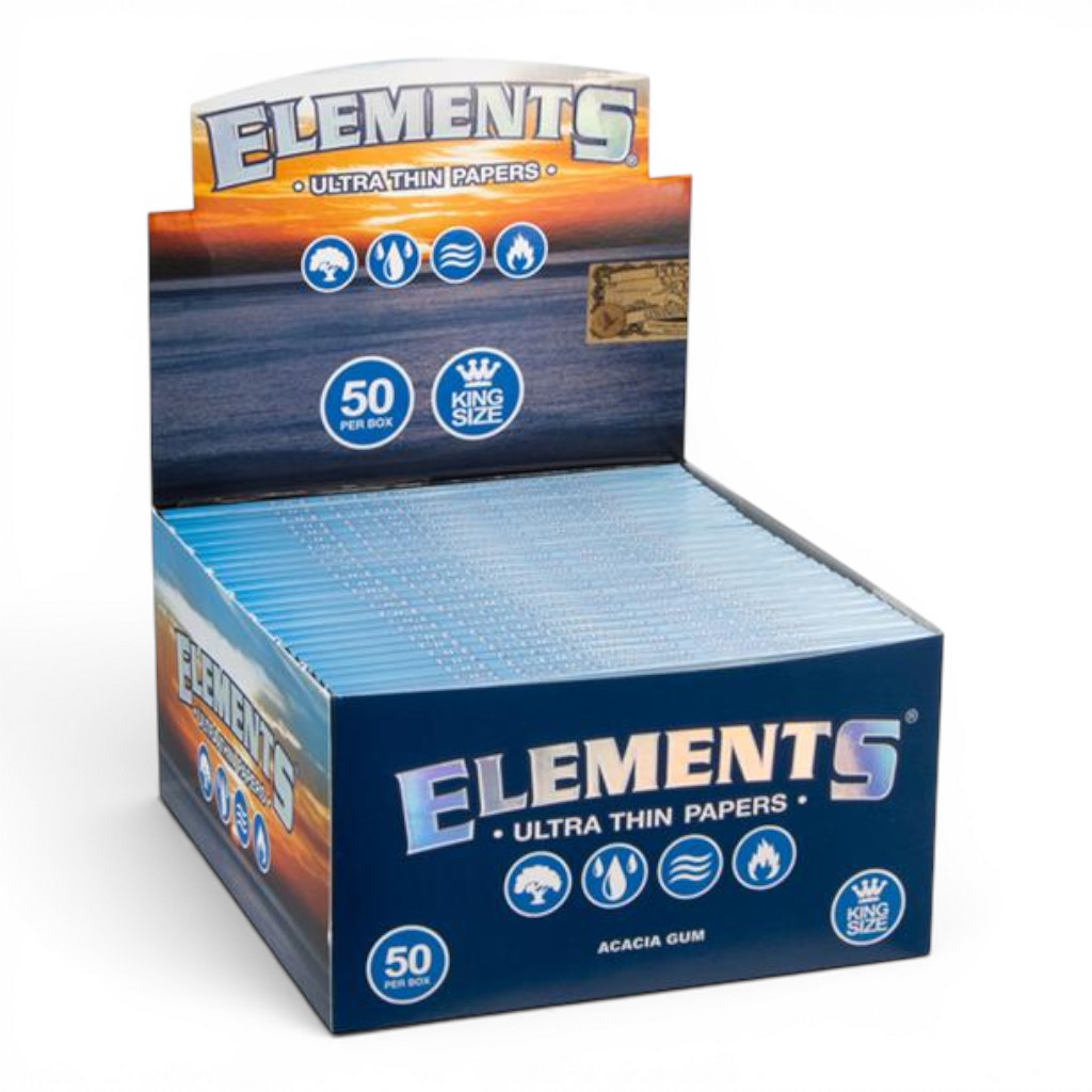 ELEMENTS - BLUE - King Size Papers
