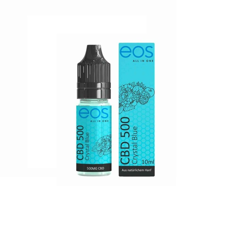 [21270] eos - 5% CBD - CRYSTAL BLUE - 10 ml E-Liquid