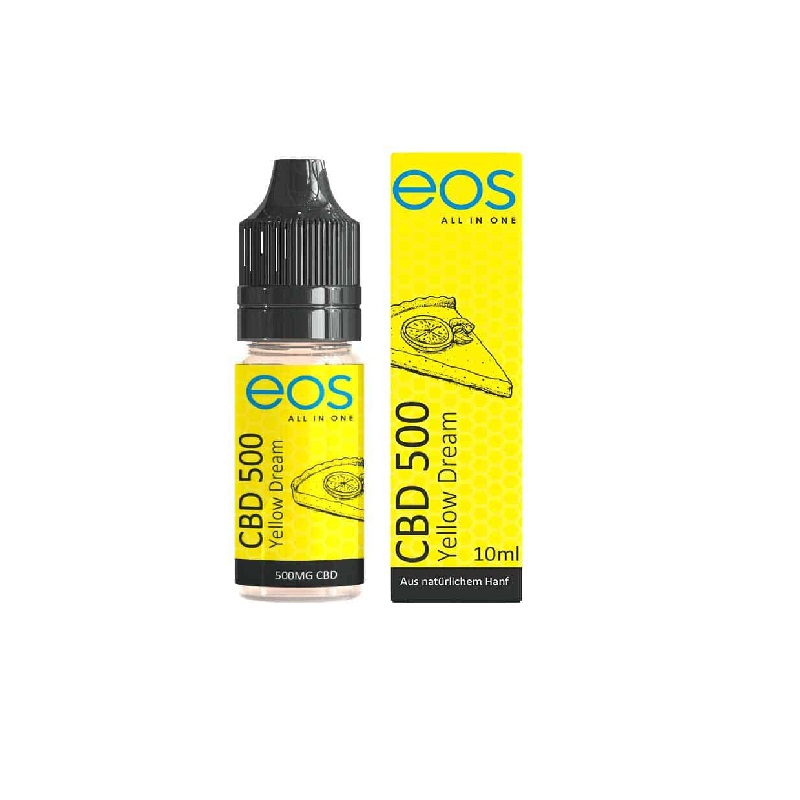 [21271] eos - 5% CBD - YELLOW DREAM - 10 ml E-Liquid