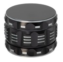 Grinder 4 part ø 63mm schwarz "Grip"