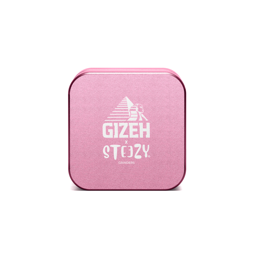 [21680] GIZEH x STEEZY Grinder Classic “Pink Pirouette” 63mm