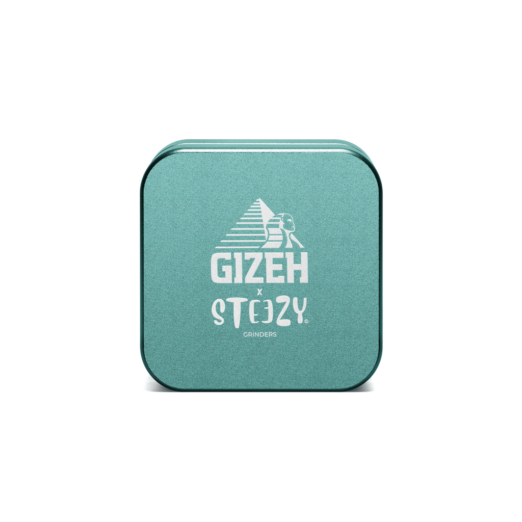 GIZEH x STEEZY Grinder Classic “Turquoise Green” 63mm