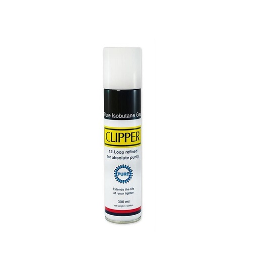CLIPPER - Feuerzeug Isobutangas PURE 300ml