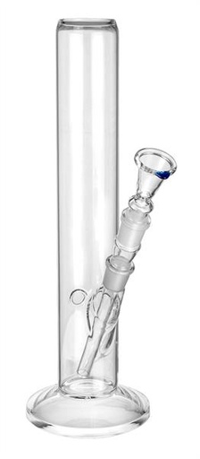 Glas-Bong "Zylinder", ca. 36cm
