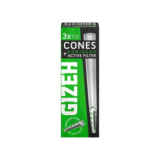 GIZEH BLACK® CONES + konische Active Filter
