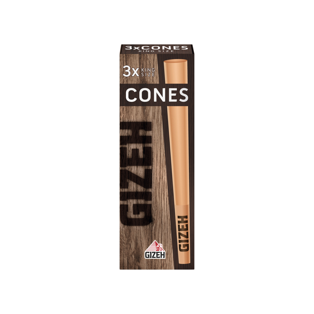 [21665] GIZEH BROWN CONES + Tip