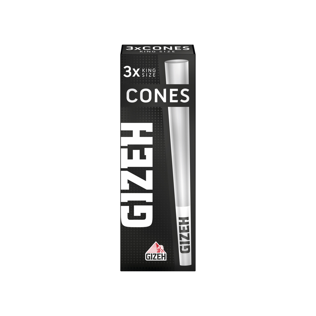 [21663] GIZEH BLACK® CONES + Tip