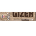 GIZEH - Brown King Size Slim Papers + Tips