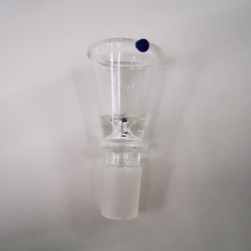 GLAS Steckkopf - 18.8er - Trichter groß - Bullet Bong