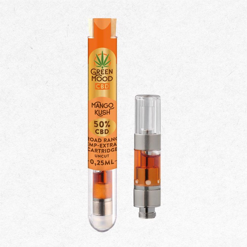 Green Mood Cartridge 50% Mango Kush - 0,25ml