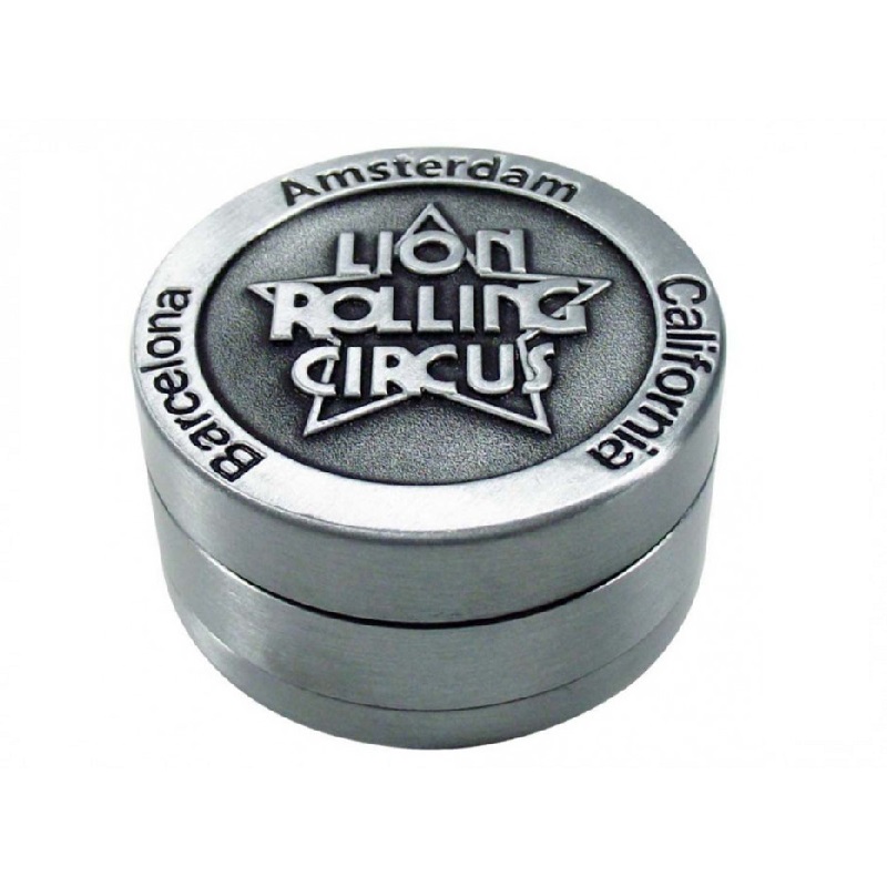 [22098] LION ROLLING CIRCUS - 3-Teil-Alu-Grinder