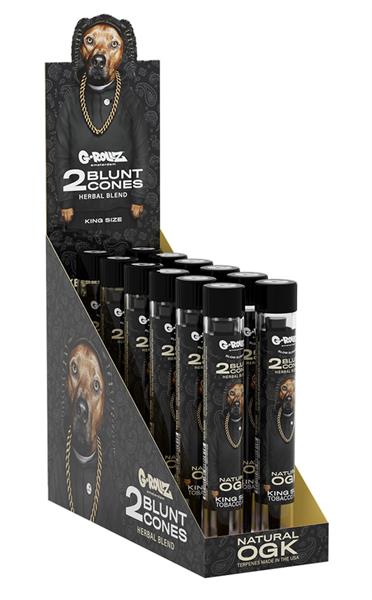 [21362] G-Rollz "The Dog" Natural OG Kush Terpene Infused Blunt Cones