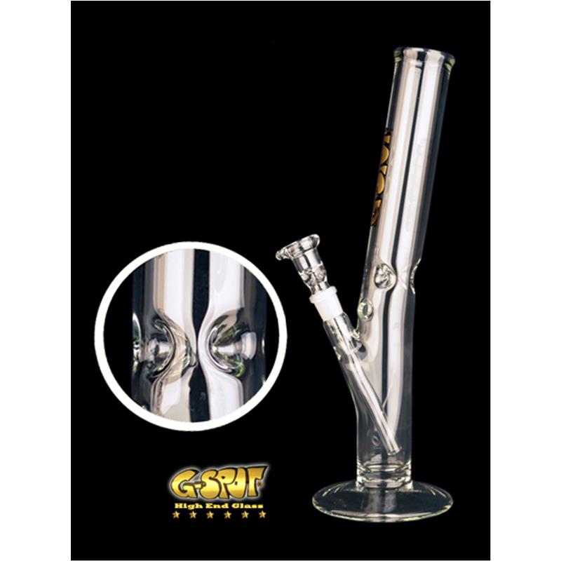 [21588] G-SPOT - Zylinder gebogen - Eis - 50 x 400 x 5 mm - NS 18.8