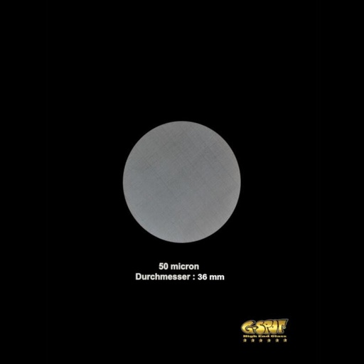 G-SPOT - Edelstahlsieb 50µ  Ø: 5cm
