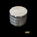 G-SPOT - 4-Teil-Alu-Grinder - Ø 62mm - SILBER