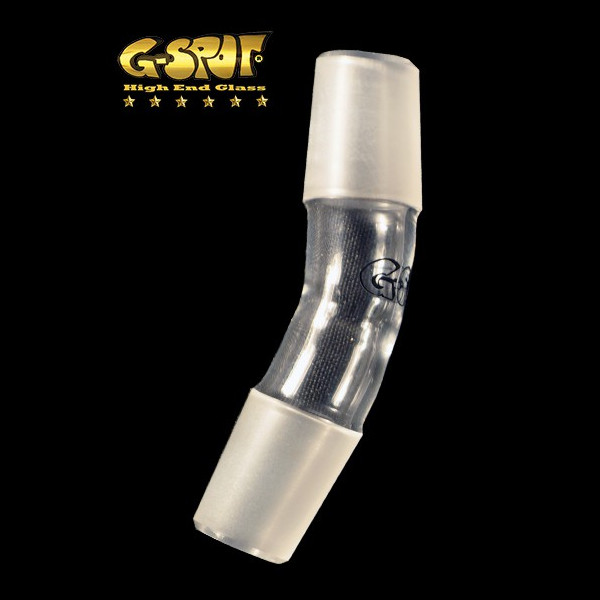 [21403] G-SPOT - Adapter gebogen NS 18.8/NS 18.8