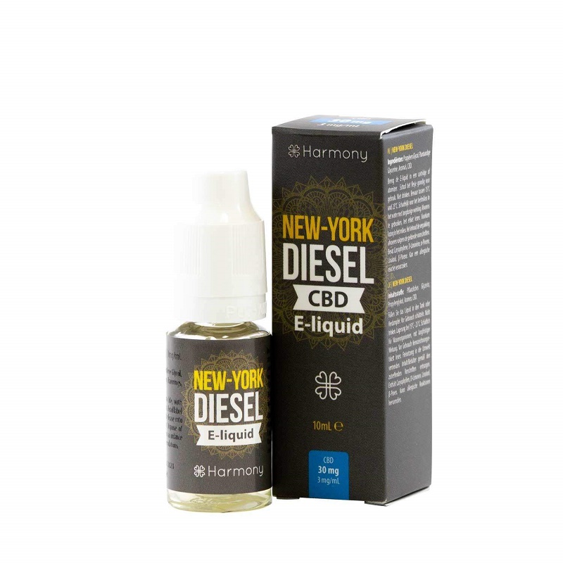 [21853] HARMONY - ELIQUID - New-York Diesel 10ml - CBD 3mg/ml 30mg