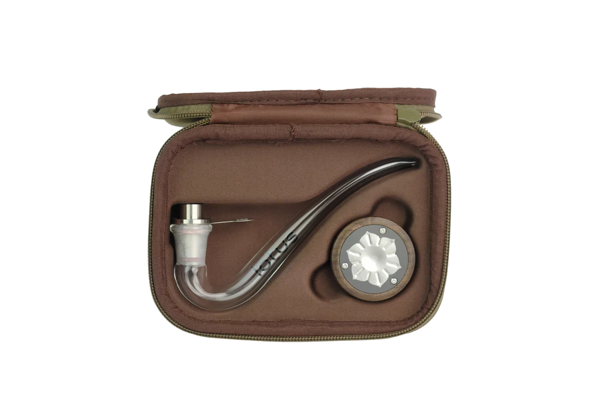 [21916] Inhale - Lotus Vaporizer Kit Walnuss
