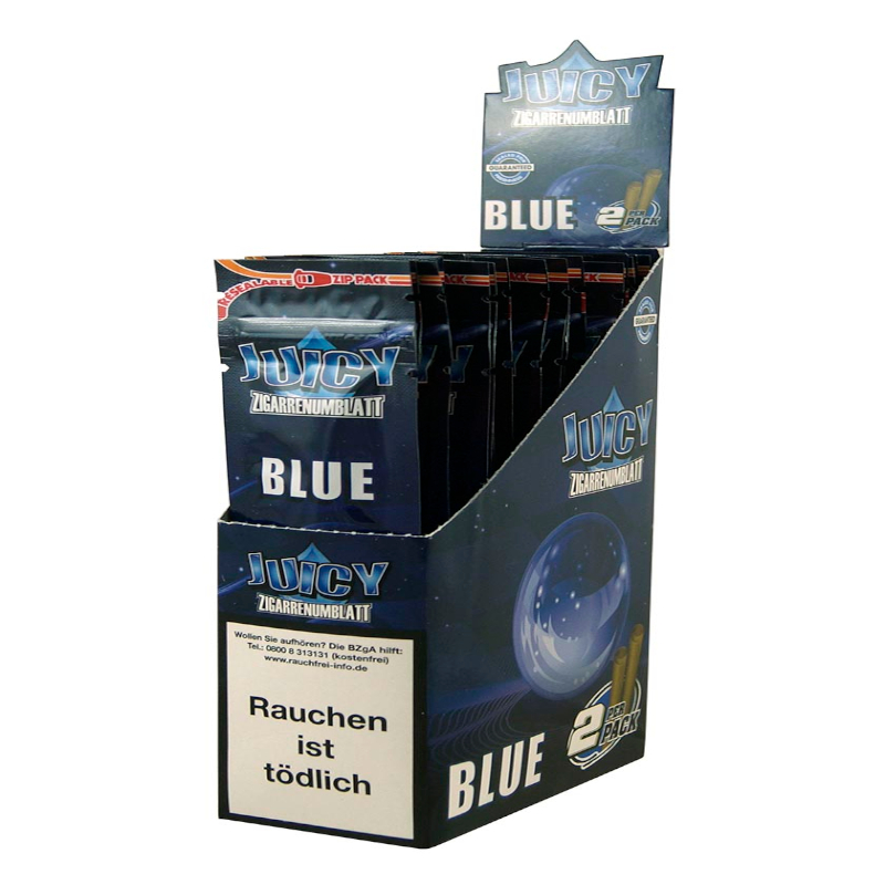 [21964] Juicy - BLUE - Double Wrap Blunts