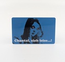 KD-Germany - Hack-Karte / Chantal zieh leise...! Pink