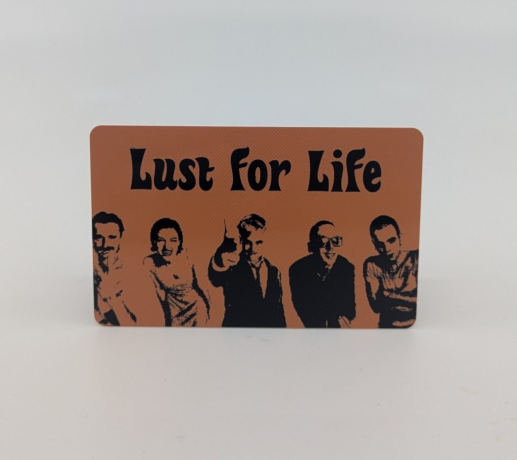KD-Germany - Hack-Karte / Lust for Life