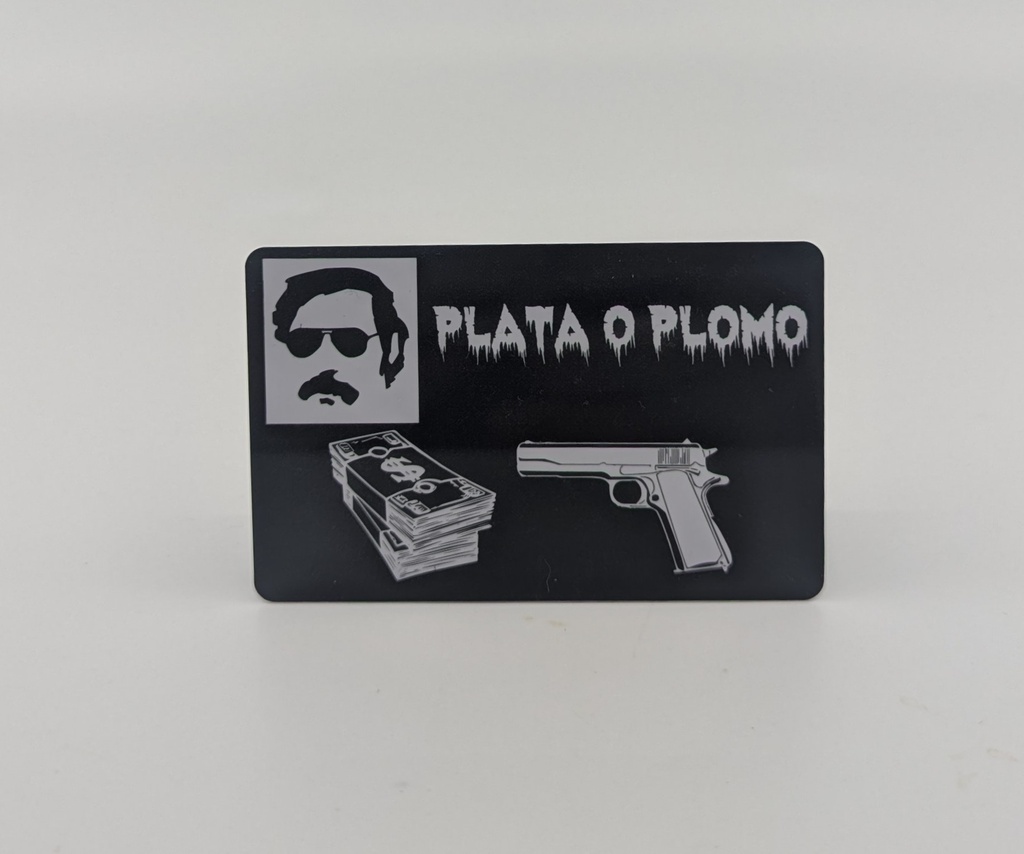 KD-Germany - Hack-Karte / Plata O Plomo