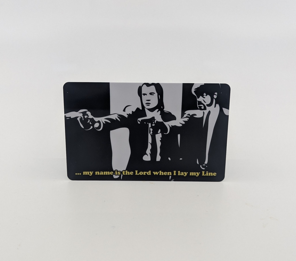 KD-Germany - Hack-Karte / Pulp Fiction