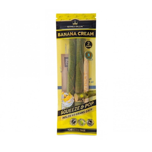 King Palm - BANANA CREAM - Slim Rolls