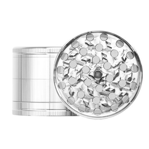 Lucid Glass - Edelstahl Grinder 4 Part 63mm Stainless Steel