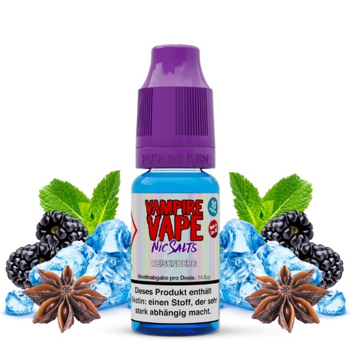 VampireVape - HEISENBERG - 10 mg/ml Nikotinsalz - 10 ml Liquid
