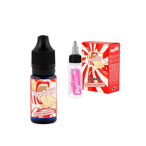 Big Mouth Aroma - More PopCorn - süßes Karamell Popcorn - 10ml - MHD 05/2019