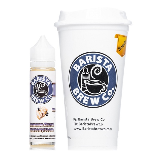 BARISTA BREW Co. Liquid - Cinnamon Glazed Blueberry Scone 50ml - MHD 07/2019
