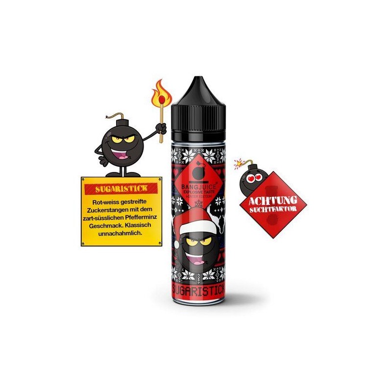 Bang Juice - Aroma | Sugarstick | S&V Aroma | Zuckerstange mit Pfefferminzgeschmack