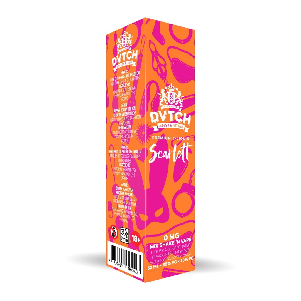 DVTCH - SCARLETT | kühle Pfirsichlimonade | OVERDOSED 50ml
