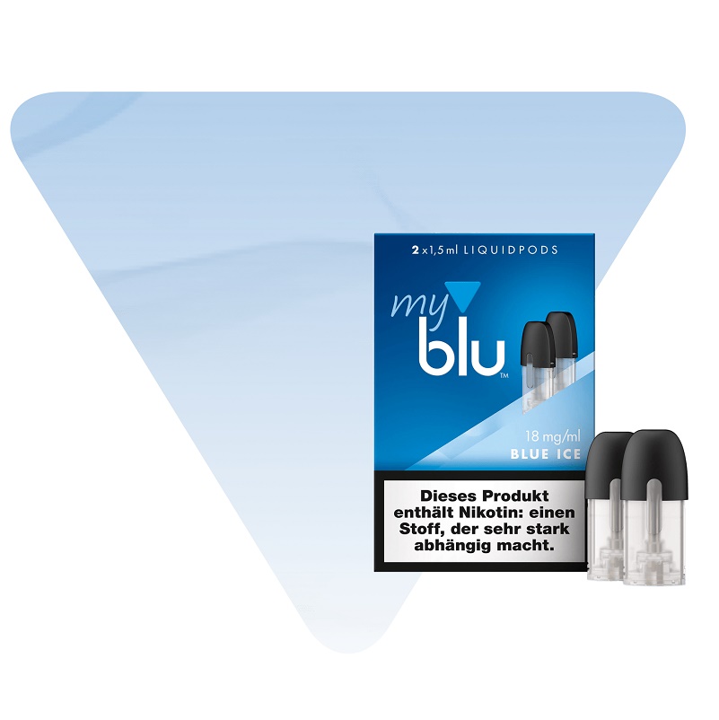 myblu Liquidpods - BLUE ICE - 18mg/ml - 2x1,5ml