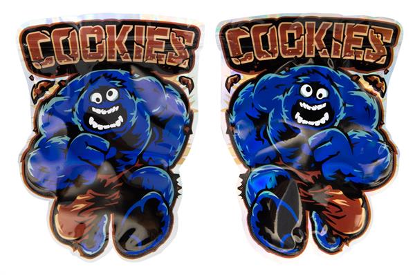 "Mylar Bag" Geruchststopp Zip-Beutel Small "Cookies"
