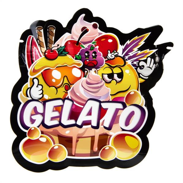 Mylar Bag Geruchsstopp Zip-Beutel Small Gelato
