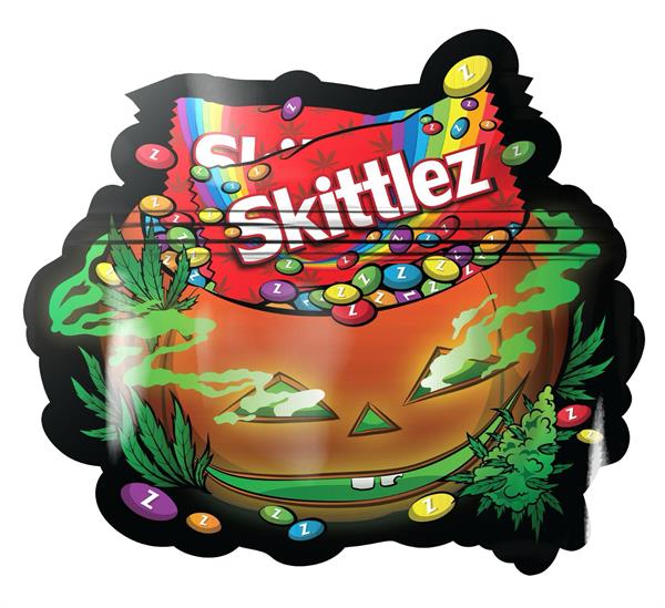 Mylar Bag Geruchststopp Zip-Beutel Small "Skittlez"