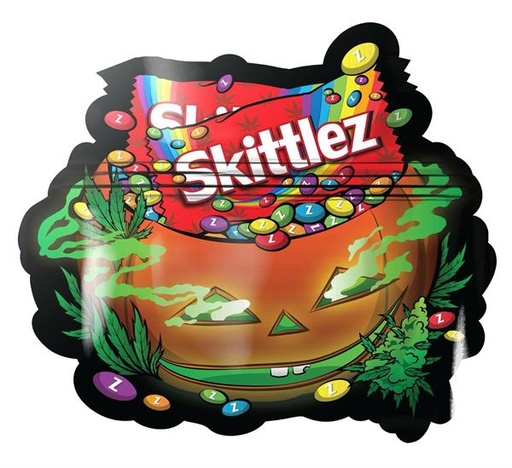 Mylar Bag Geruchststopp Zip-Beutel Small "Skittlez"