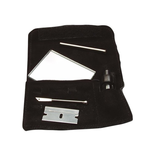Snorter/Sniffer-Set mit Spiegel
