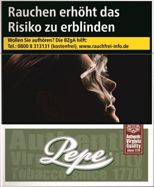 Pepe Rich Green XXXL (40 Zigaretten)