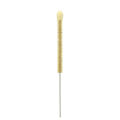 Reinigungsbürste Chillum lang mit Wollspitze