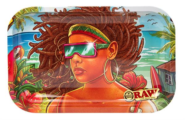 Raw - Rolling Tray "Brazil 3rd. Edition" Small